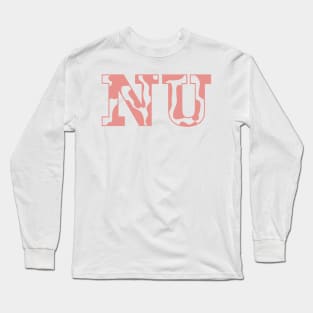 Nu Cow Pattern Long Sleeve T-Shirt